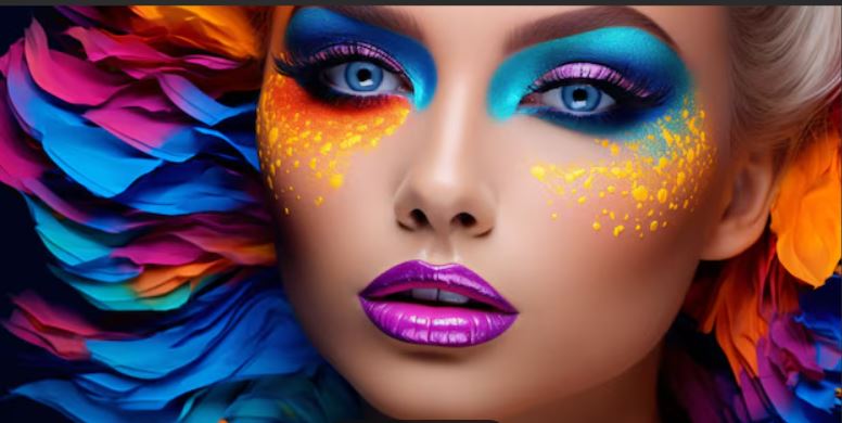 makijaż karnawalowy ai