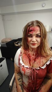 makijaż halloween z